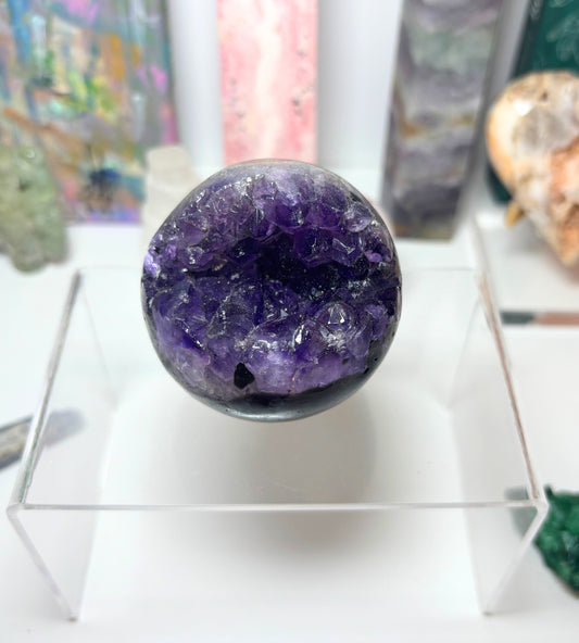 Sphere - Amethyst Cluster - A