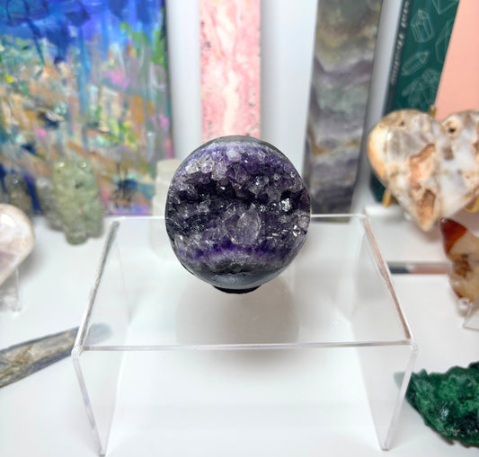Sphere - Amethyst Cluster - D