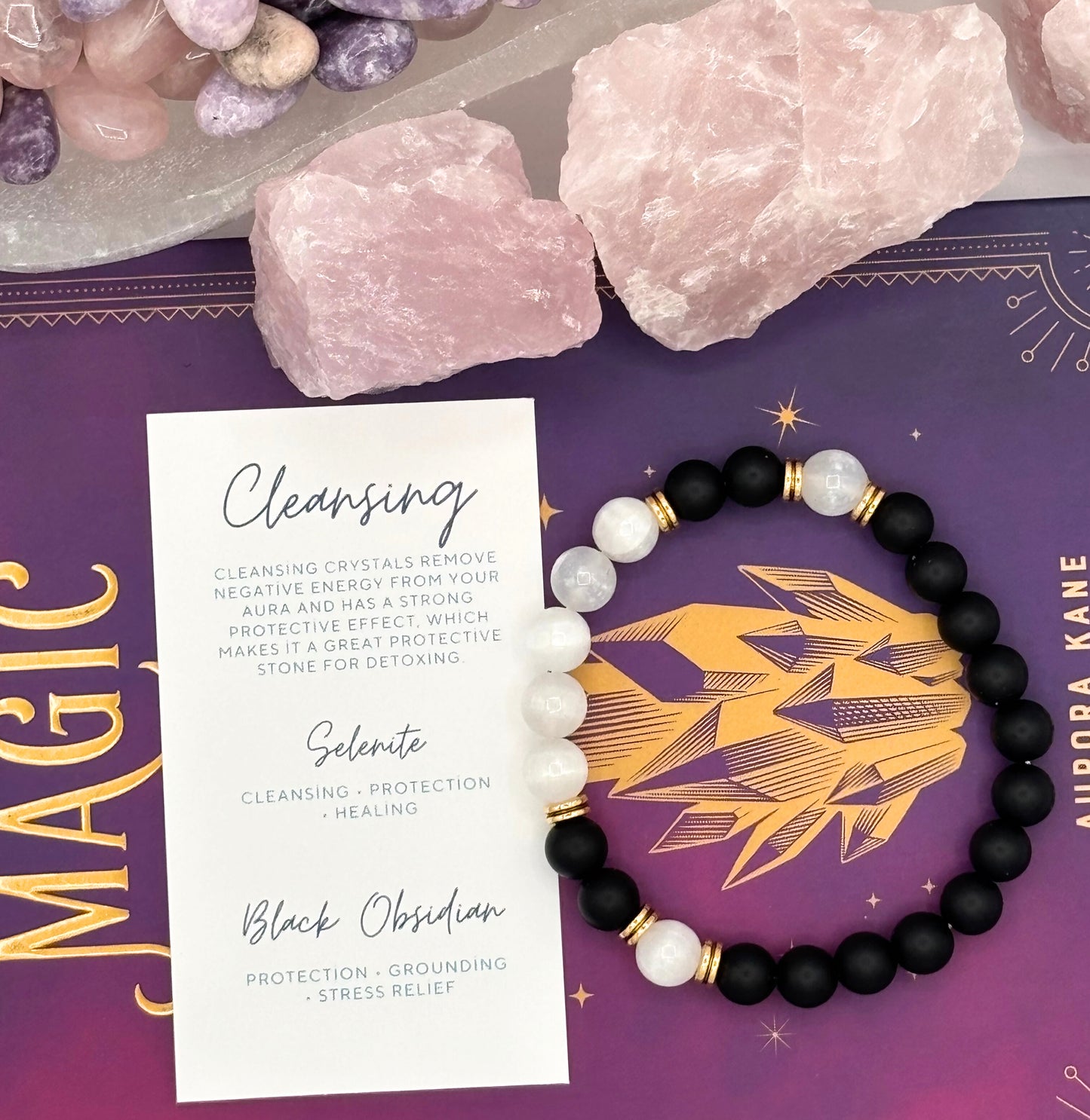 Crystal Intention Bracelet - Cleansing