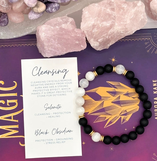 Crystal Intention Bracelet - Cleansing