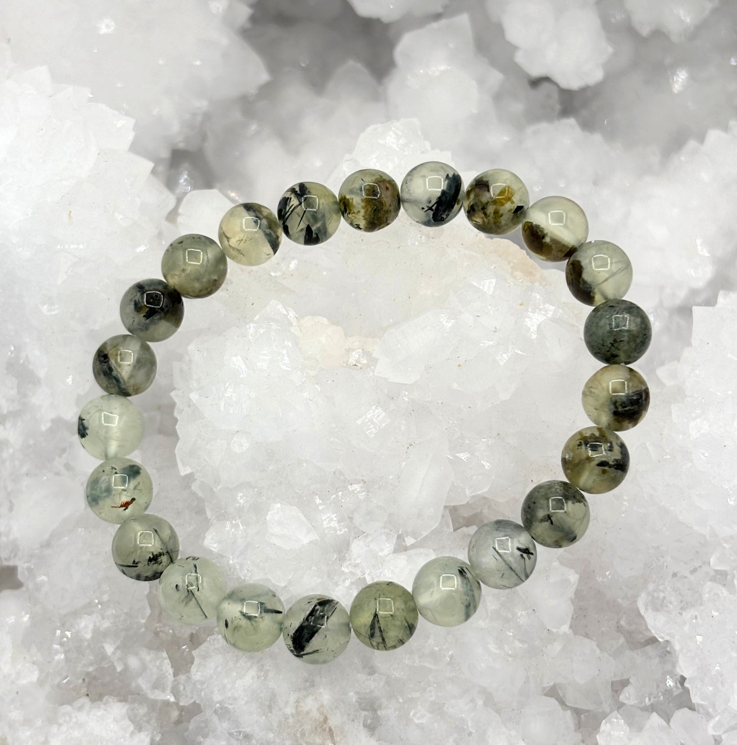 Crystal Bracelet - Prehnite