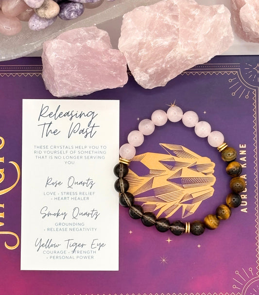 Crystal Intention Bracelet - Releasing the Past