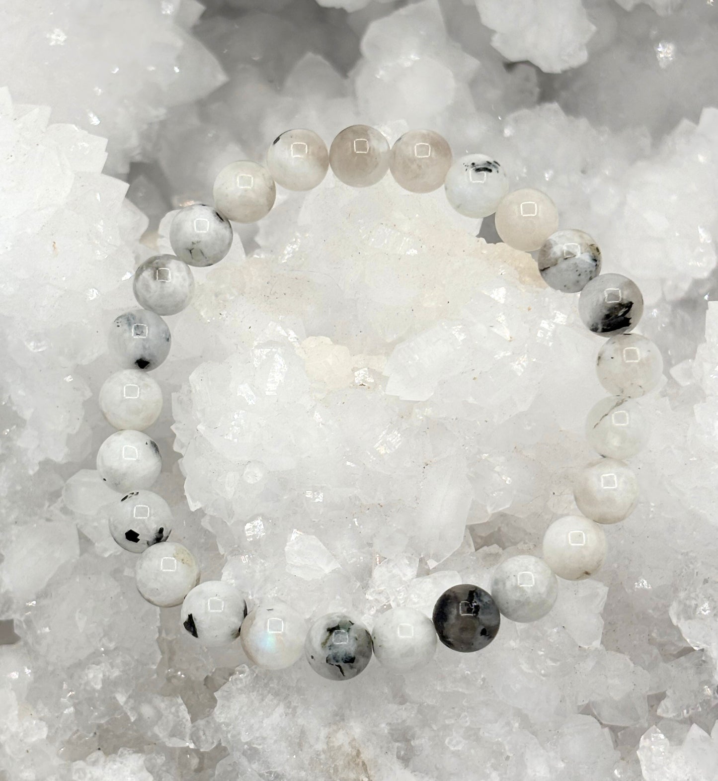 Crystal Bracelet - Rainbow Moonstone
