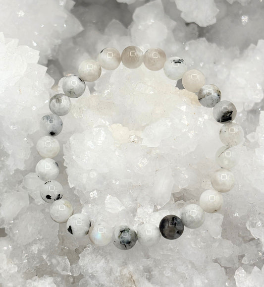 Crystal Bracelet - Rainbow Moonstone