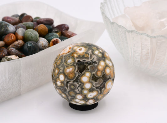 Sphere - Rainforest Jasper